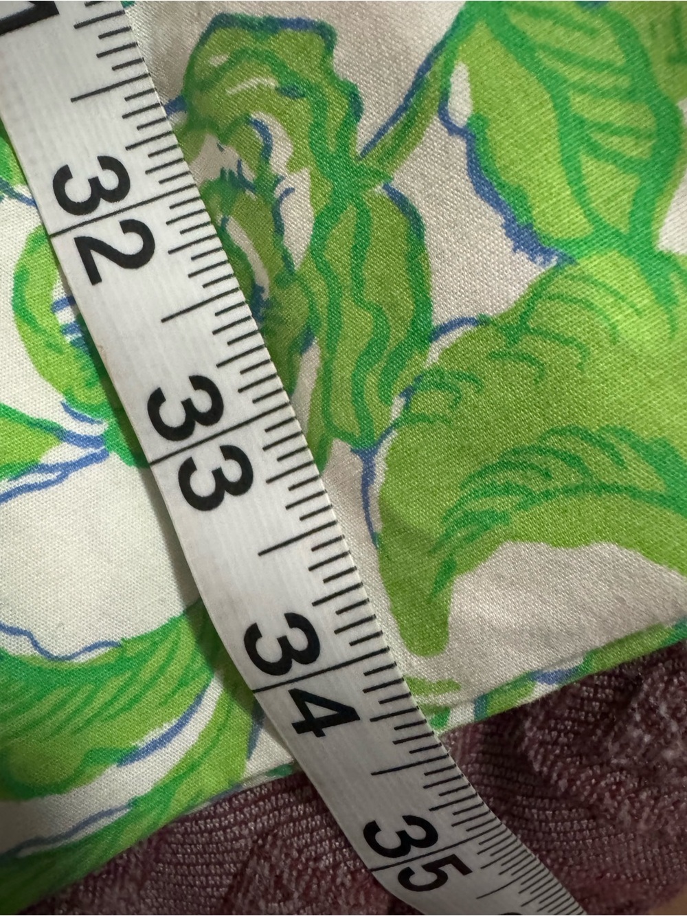 NWT Lilly Pulitzer White Shift Dress with Bright Green Floral Pattern Size 4 - Picture 7 of 9